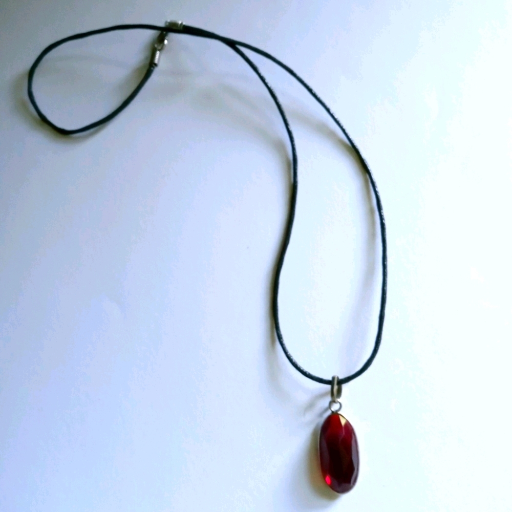 Swarovski Crystal Apple Necklace